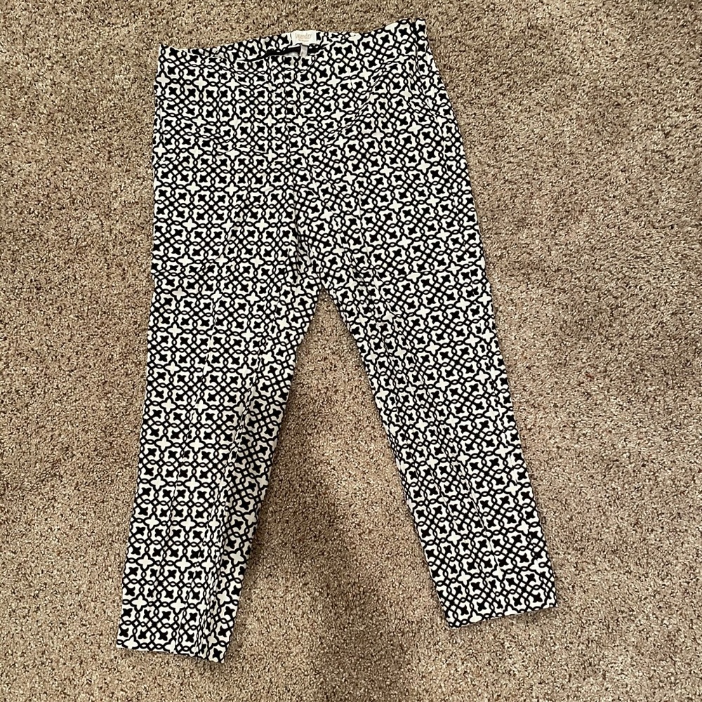 Laundry by Shelli Seagull Patterned Cropped Pants